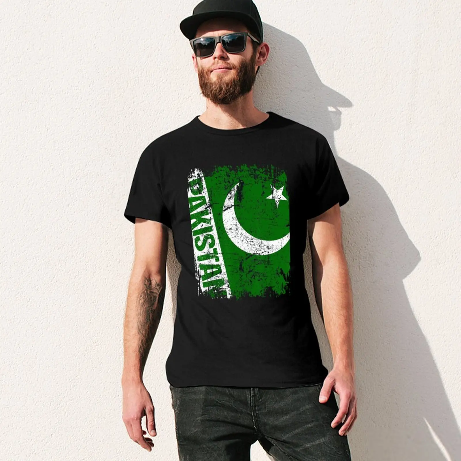 More Design Pakistan Flag Pakistani Men Tshirt Tees T-Shirt O-neck T Shirts Women Boys Clothing 100% Cotton - Image 2