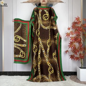 New Summer African Abaya Silk Short Sleeve Dress Fashionable Loose Robes Casual Kaftan Muslim Women Pakistani Arabian Dresses