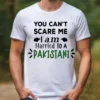 You Can't Scare Me Pakistani Printed T Shirt Tops Pakistani Crewneck Vintage Tops Tee Shirt Woman Men High Quality Cotton Tee